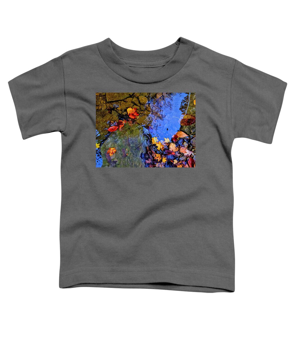  Toddler T-Shirt featuring the photograph Fall Leaves by Brad Nellis