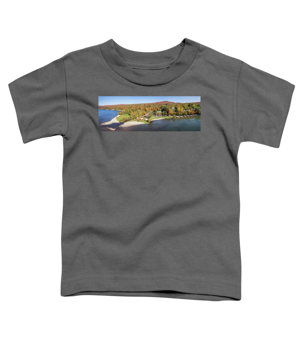 Lake Willoughby Toddler T-Shirt featuring the photograph Lake Willoughby, Vermont #2 by John Rowe