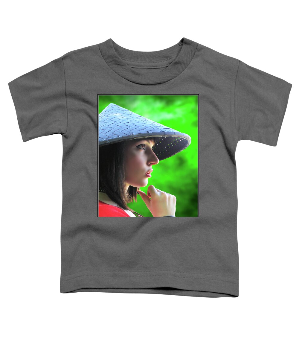 Fantasy Toddler T-Shirt featuring the photograph Portrait Of A Sorceress #2 by Jon Volden