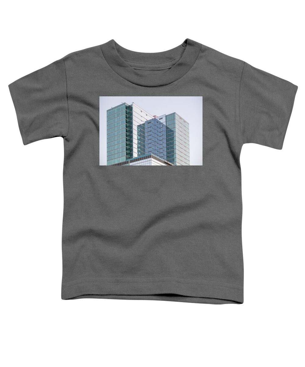 United States Toddler T-Shirt featuring the photograph Street Scenes At Charlotte North Carolina #2 by Alex Grichenko