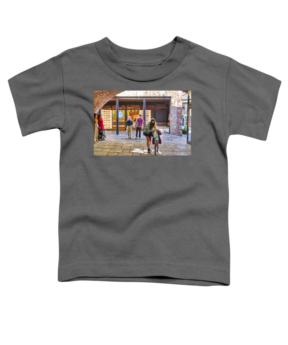 Stables Market Toddler T-Shirt featuring the photograph Stables Market #5 by Raymond Hill