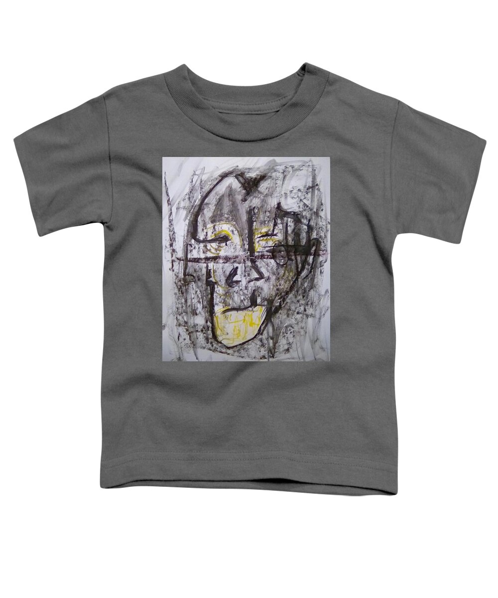 • Abstract  Toddler T-Shirt featuring the painting #41 October-November 2019 Series #41 by Gustavo Ramirez