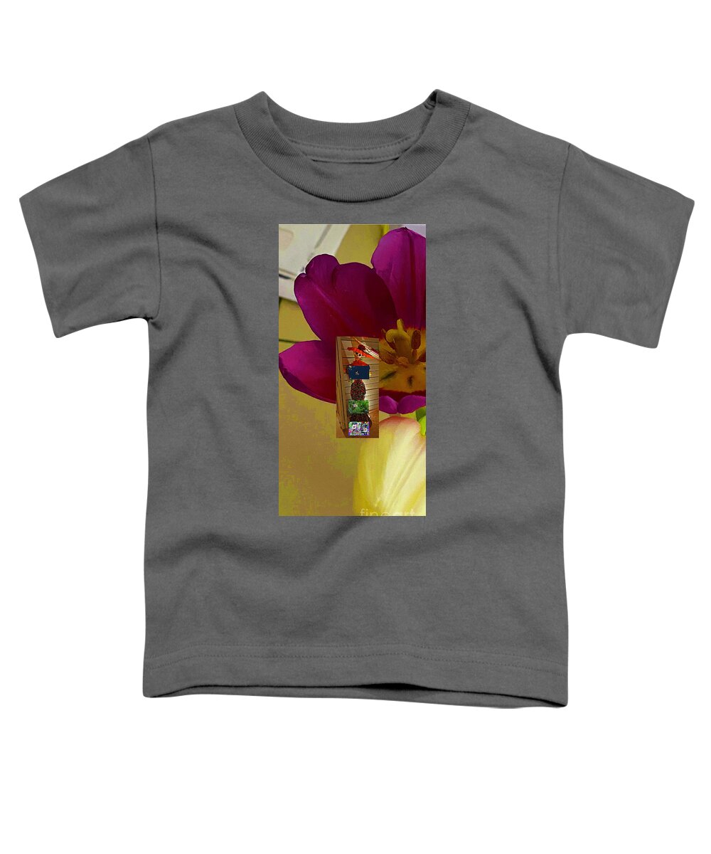  Toddler T-Shirt featuring the digital art 5-31-2022w by Walter Paul Bebirian