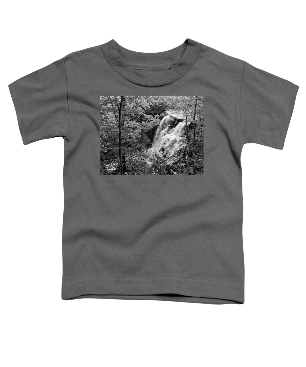  Toddler T-Shirt featuring the photograph Brandywine Falls by Brad Nellis