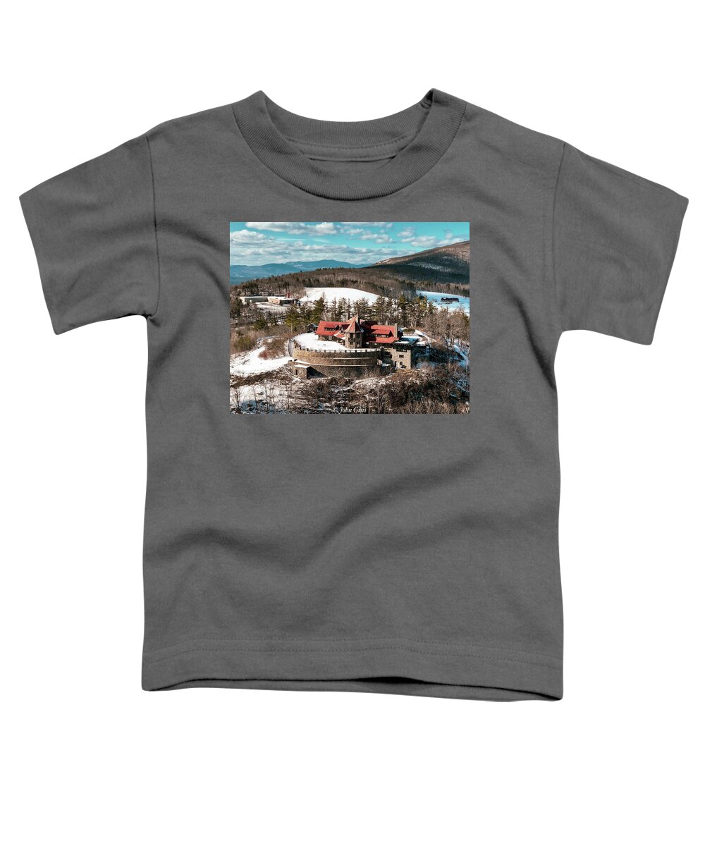  Toddler T-Shirt featuring the photograph Castle in the Clouds #5 by John Gisis