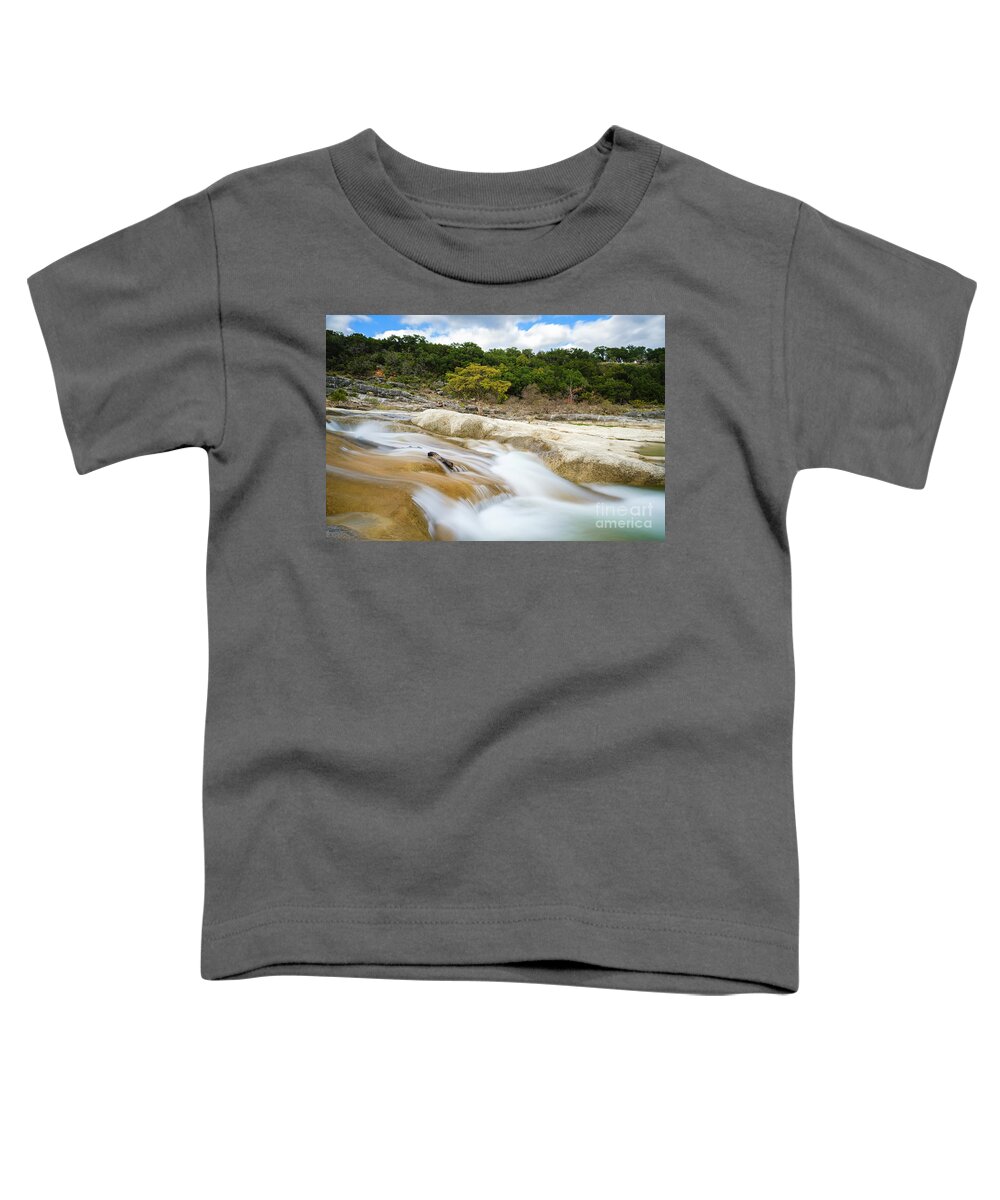 Johnson City Toddler T-Shirt featuring the photograph Pedernales Falls #5 by Raul Rodriguez