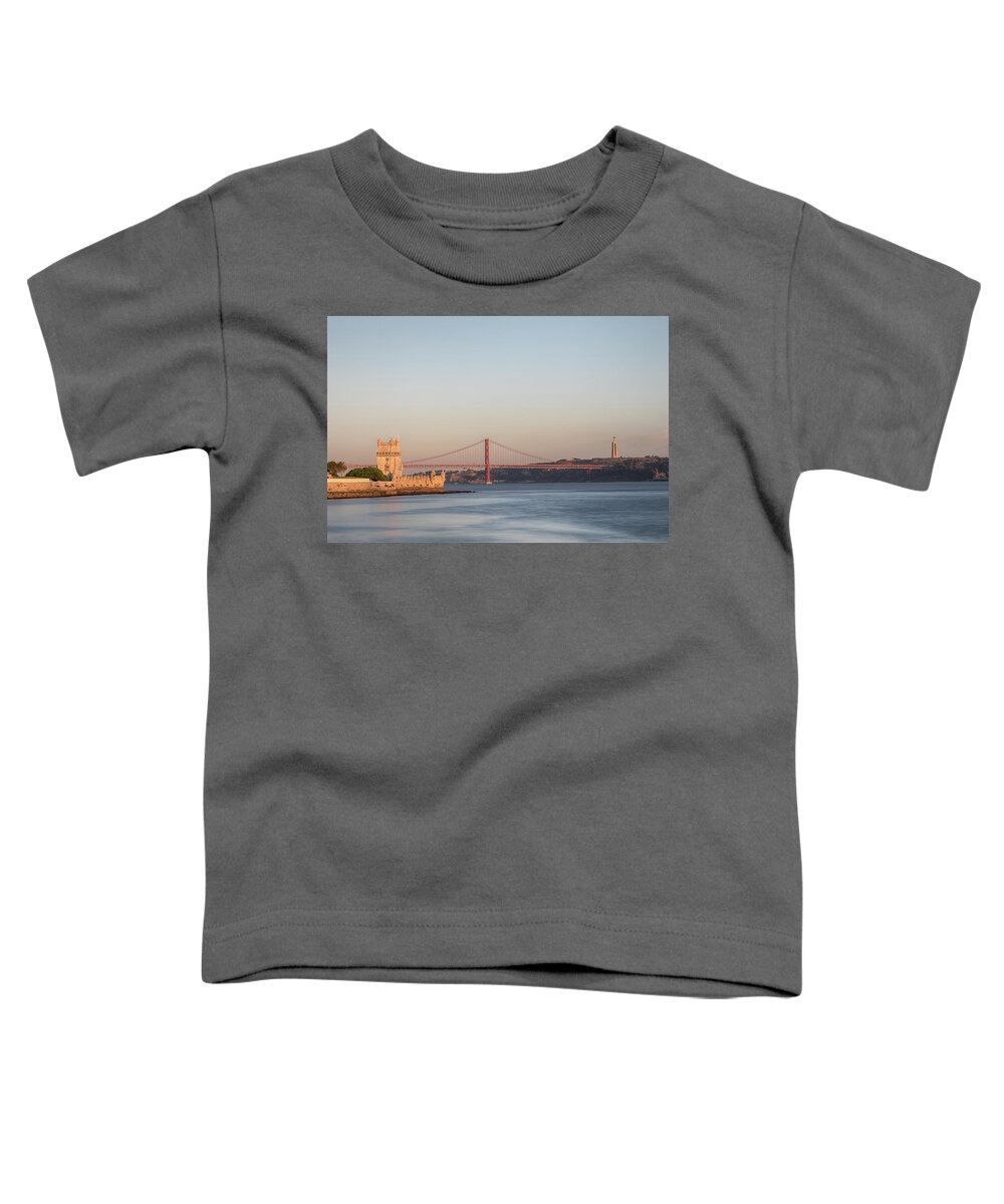 Belem Tower Toddler T-Shirt featuring the photograph Lisbon - Portugal #6 by Joana Kruse