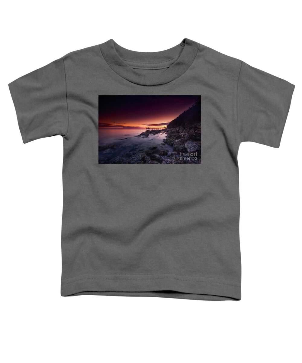 Marco Crupi Rome Photography Toddler T-Shirt featuring the photograph 6 seconds of Dawn by Marco Crupi