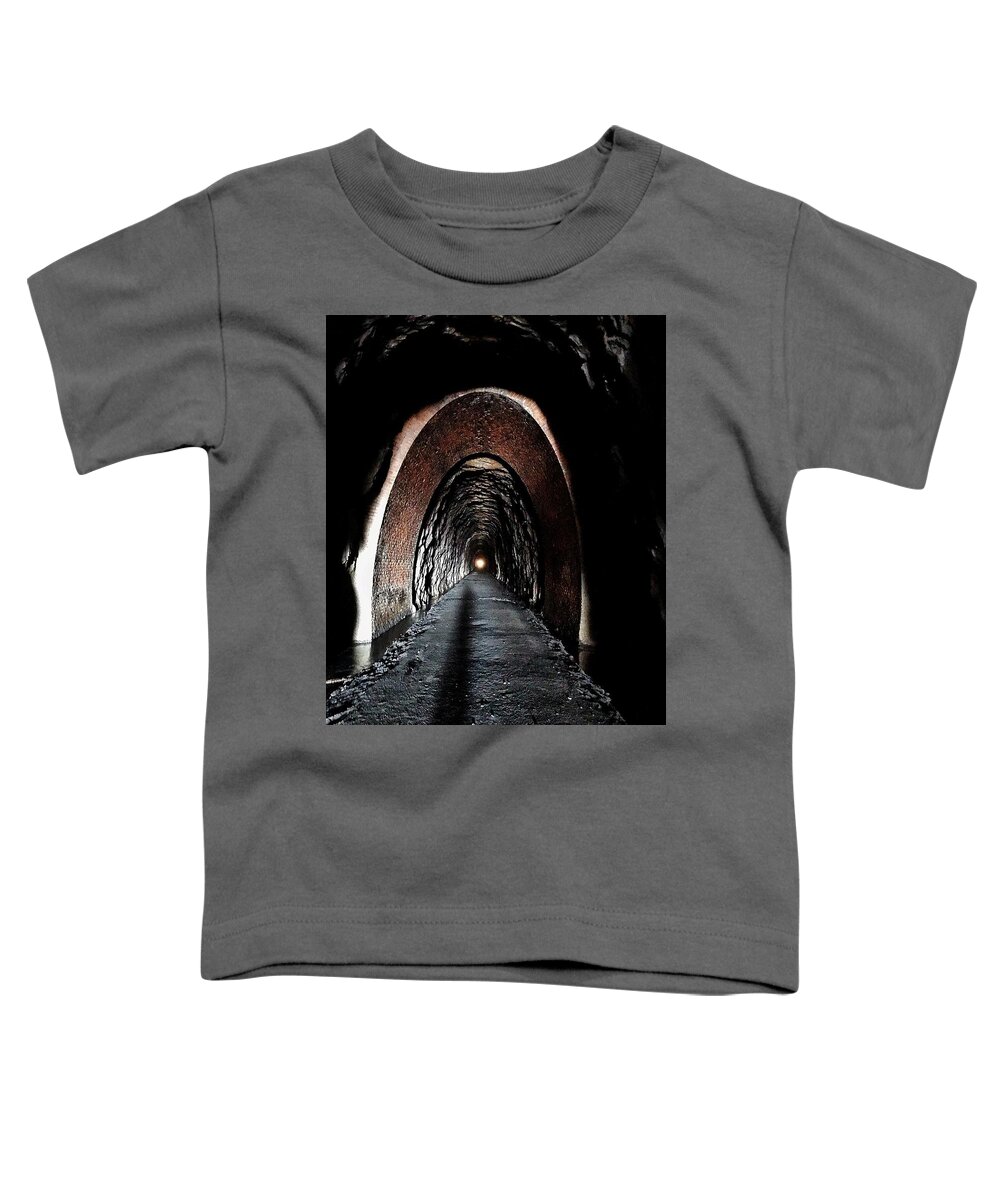  Toddler T-Shirt featuring the photograph Crozet Blue Ridge Tunnel #8 by Stephen Dorton