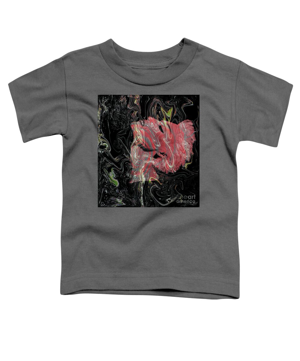 Fine-art Toddler T-Shirt featuring the mixed media A Dream Come True B6 by Catalina Walker