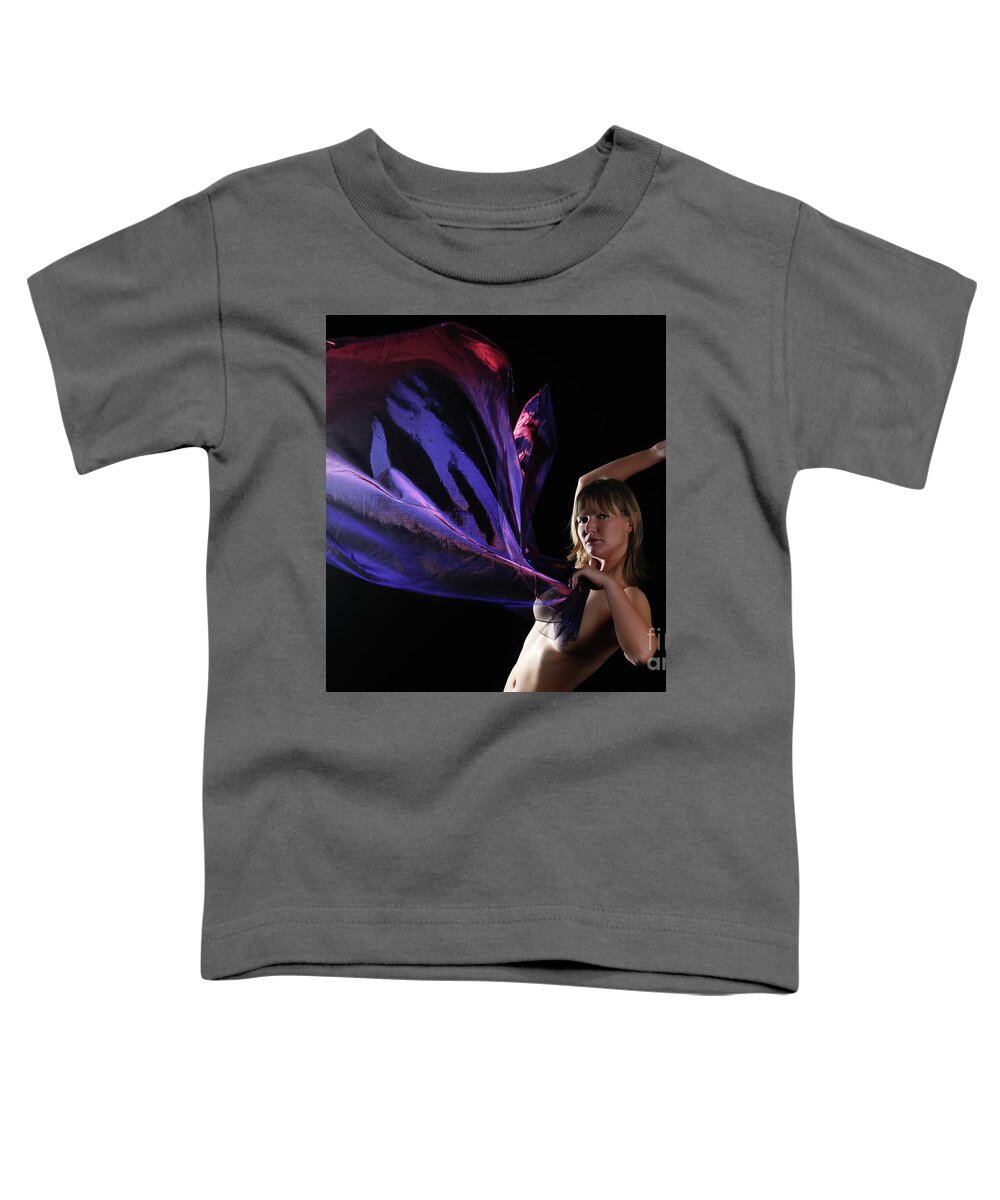 Nude Toddler T-Shirt featuring the photograph A Gentle Wind by Robert WK Clark