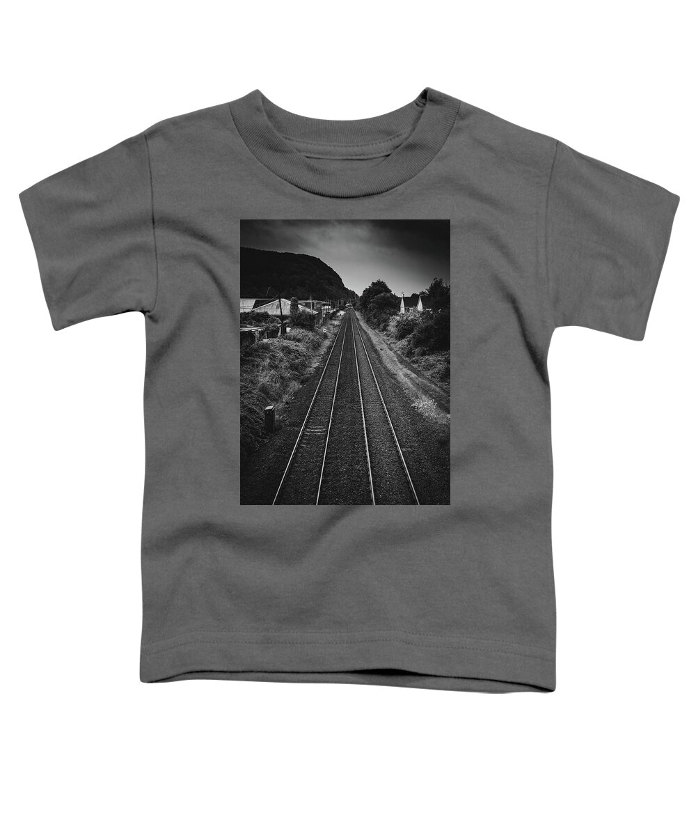 Railway Toddler T-Shirt featuring the photograph A Gloom with a View by Gavin Lewis