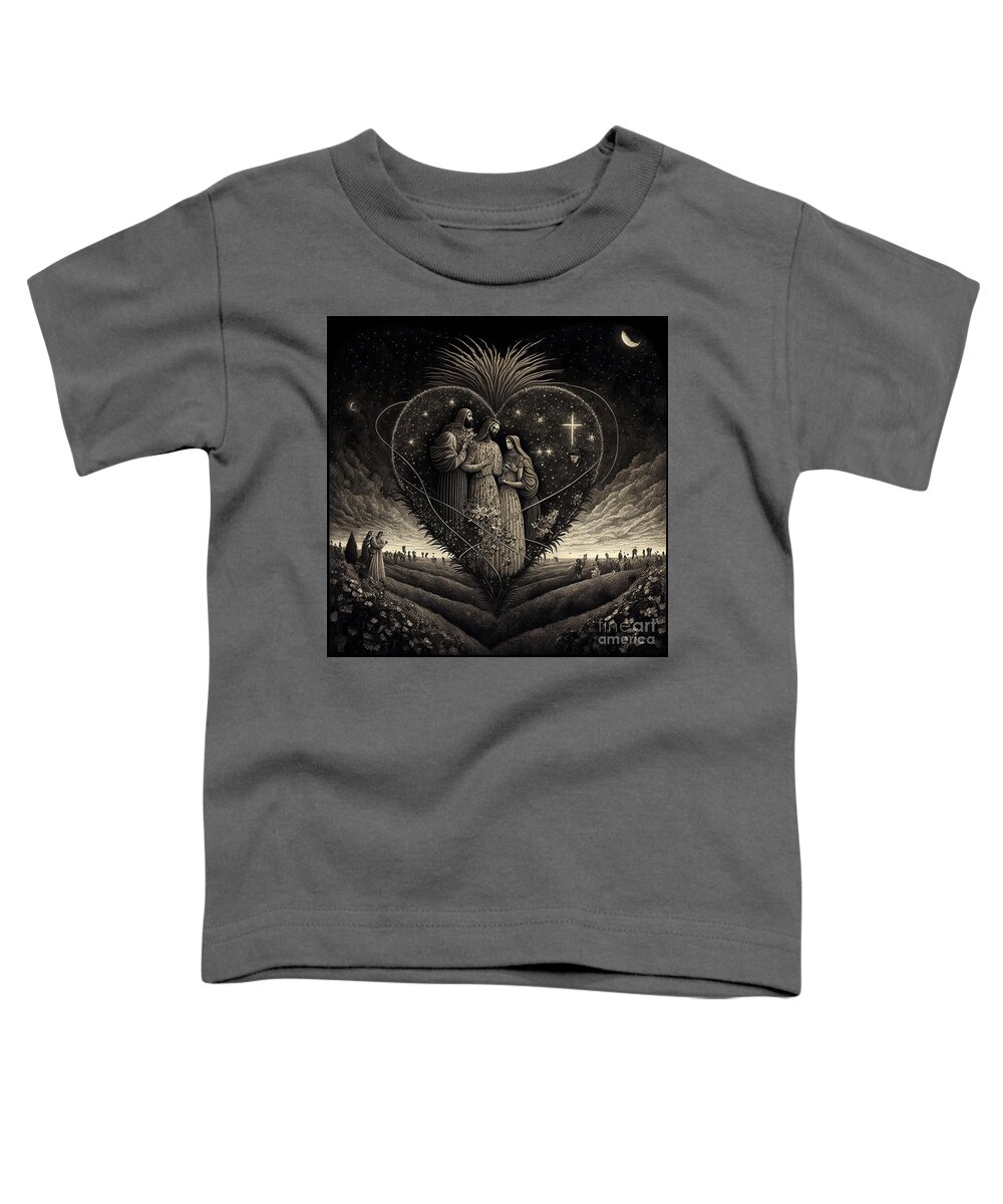 Christmas Toddler T-Shirt featuring the photograph A Holy Christmas 10 by Jack Torcello