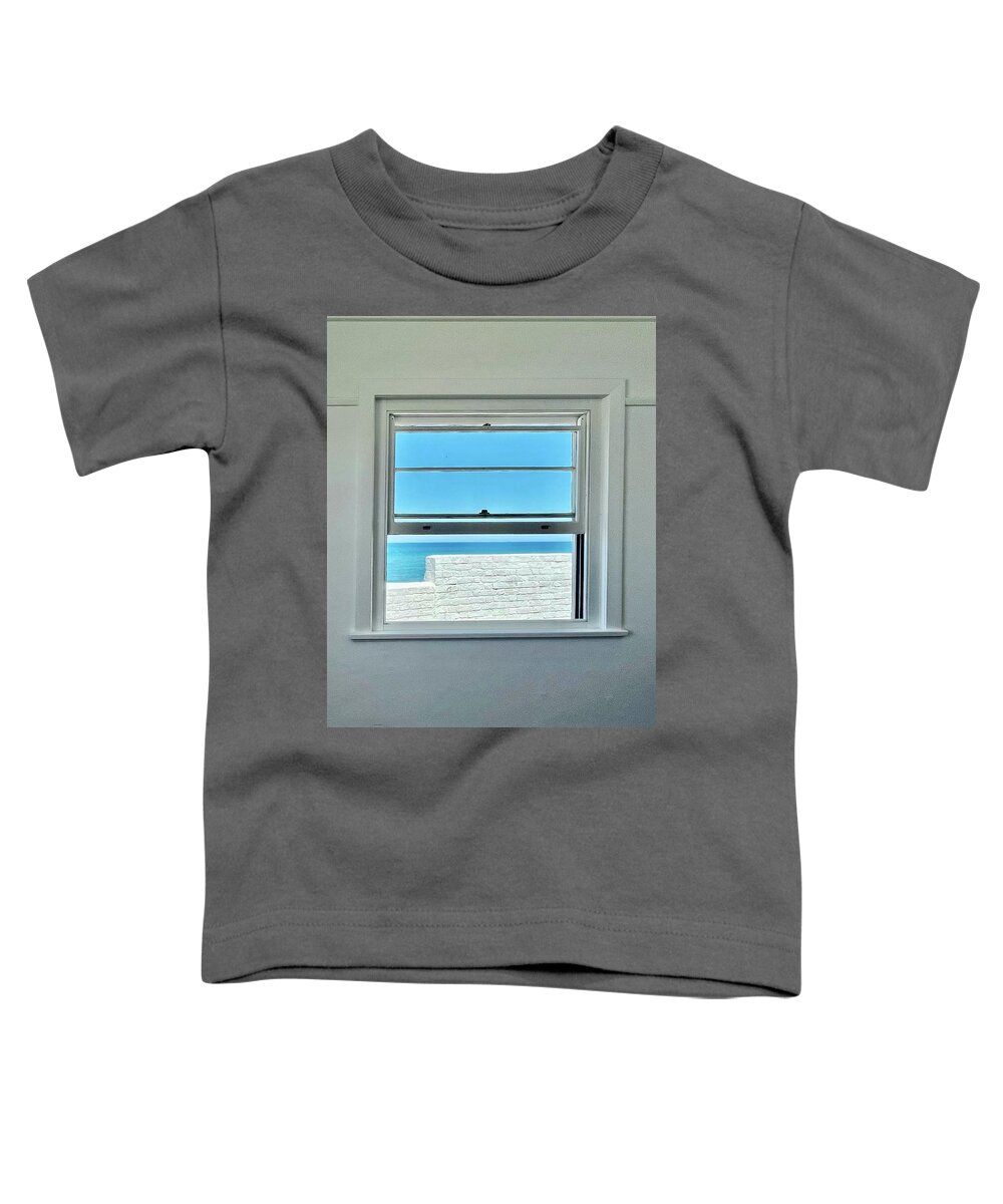 Window Toddler T-Shirt featuring the photograph A Kind of Stillness by Sarah Lilja