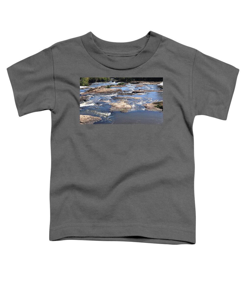 Towaliga River Toddler T-Shirt featuring the photograph A Little Towaliga River Serenity by Ed Williams