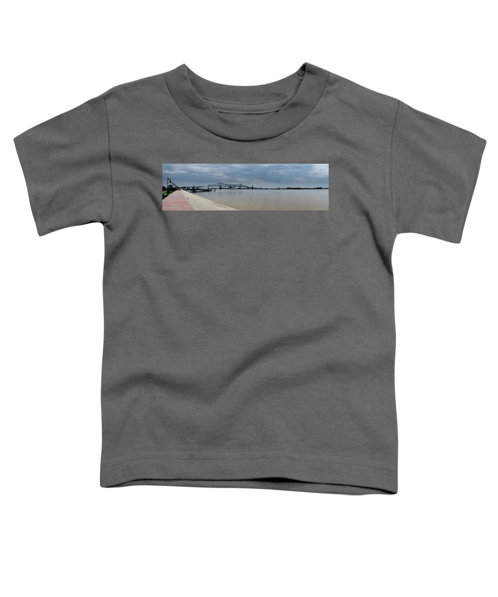 Walk Toddler T-Shirt featuring the photograph A River Walk by George Taylor