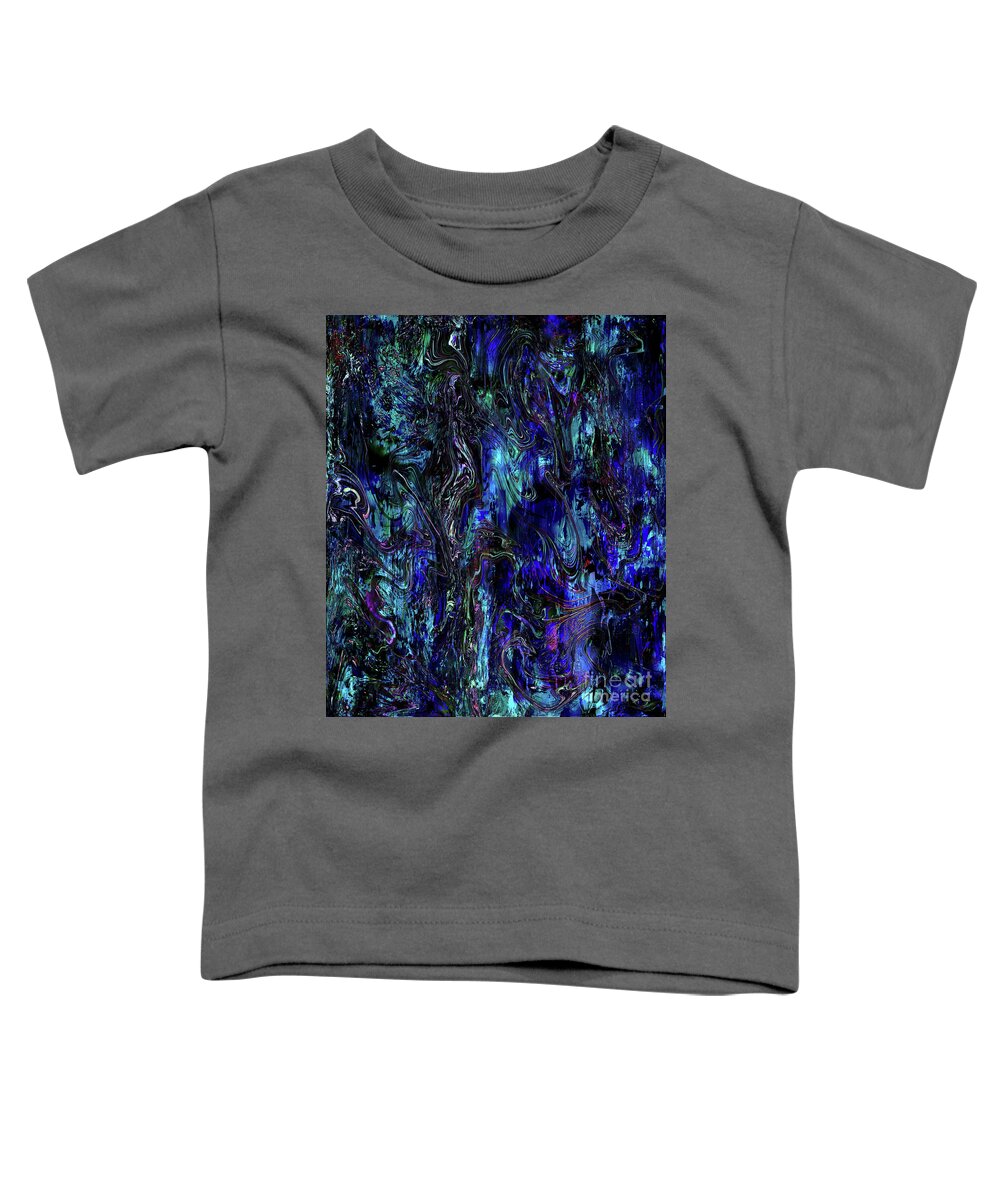 A-fine-art Toddler T-Shirt featuring the painting A Touch Of Class 26 by Catalina Walker