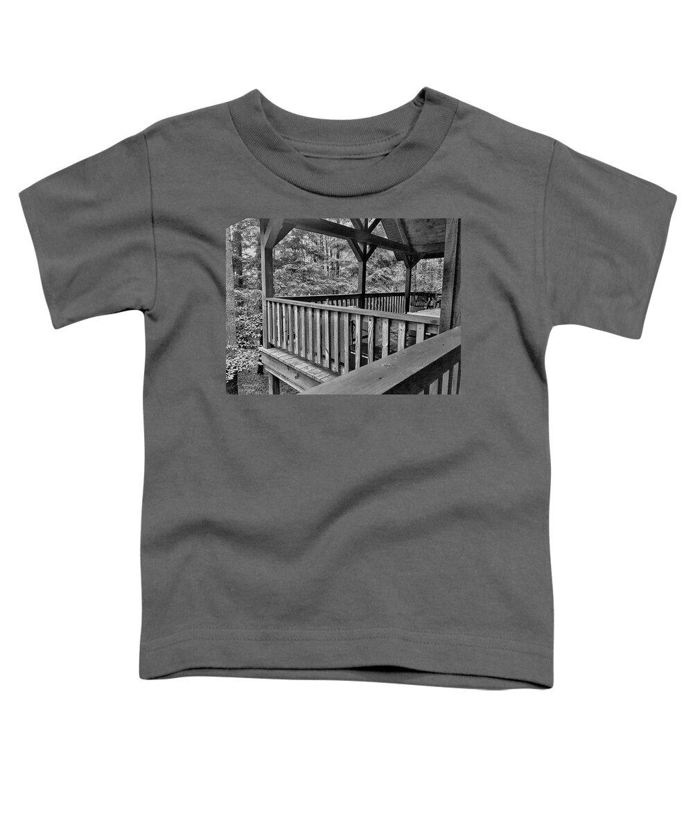 Woods Toddler T-Shirt featuring the photograph A Wizards Roost by John Anderson