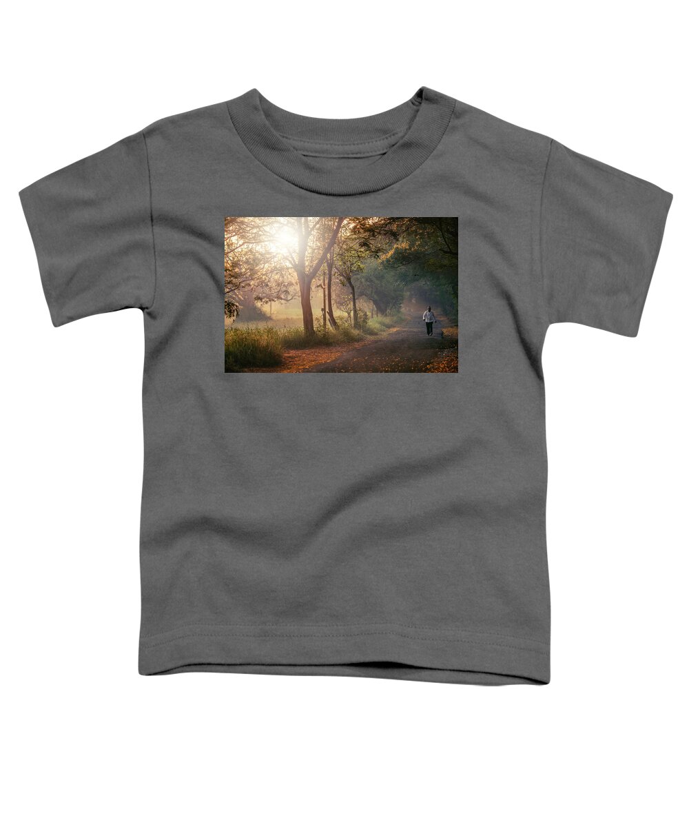 Photography Toddler T-Shirt featuring the photograph Aarey Stroll by Craig Boehman