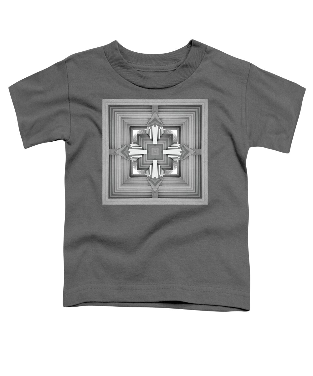 Abstract Columns Toddler T-Shirt featuring the photograph Abstract Columns 7 by Mike McGlothlen