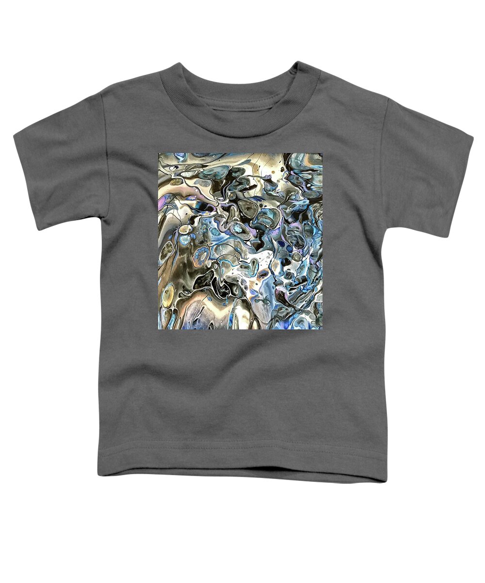 Imagination Shapes Colors Forms Textures Toddler T-Shirt featuring the photograph Abstract No. 3 by Constantine Gregory