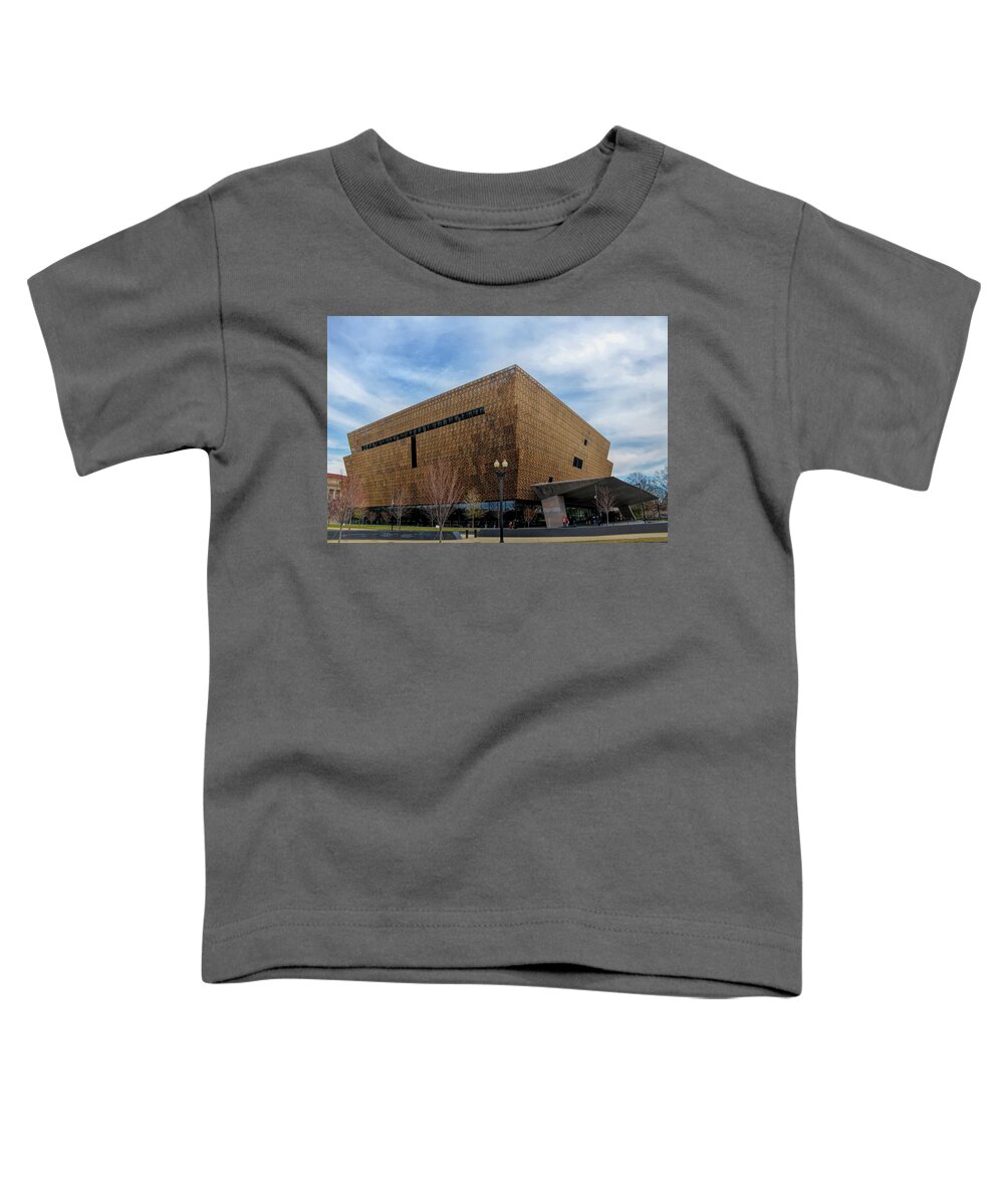 African American Museum Toddler T-Shirt featuring the photograph African American Museum by Isabela and Skender Cocoli