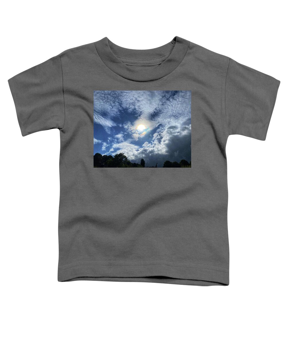 Sun Toddler T-Shirt featuring the photograph After rain the Sun by Colette V Hera Guggenheim