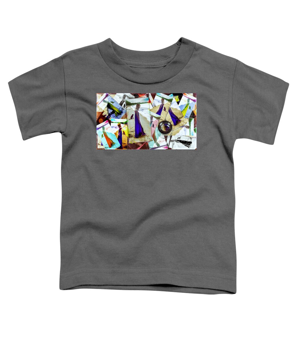 Digital Toddler T-Shirt featuring the digital art Agfa Lupe 6x by Anthony Ellis