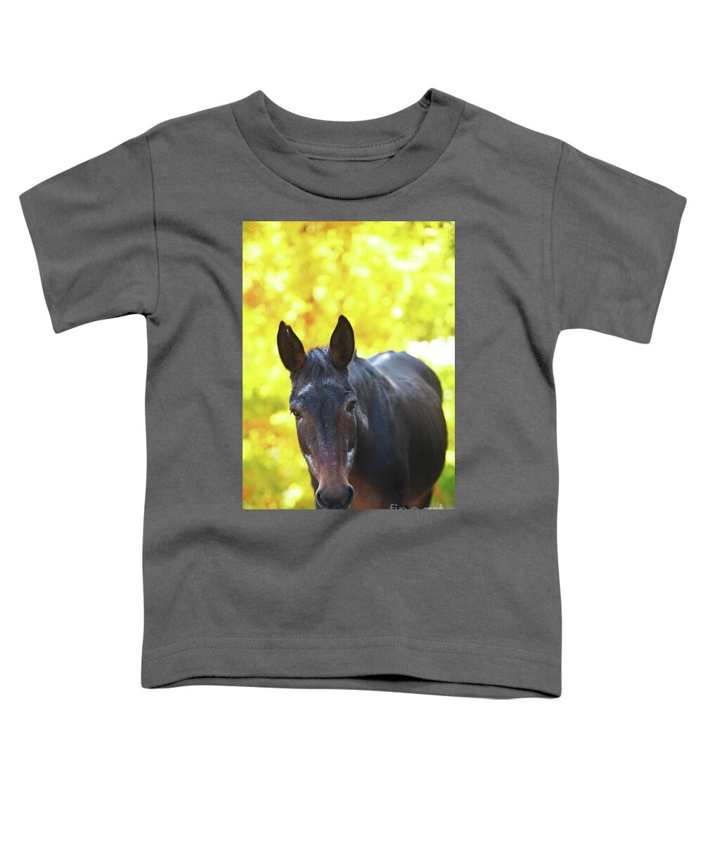 Alice Toddler T-Shirt featuring the photograph Alice by Carien Schippers