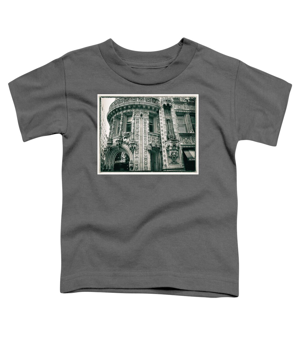 Petrossian Toddler T-Shirt featuring the photograph Alwyn Court by Jessica Jenney