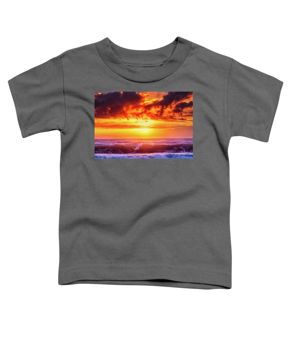Landscape Toddler T-Shirt featuring the photograph Amelia Island Sunrise 4 by Marc Crumpler