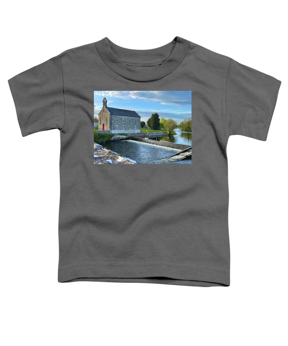 Athleague Toddler T-Shirt featuring the photograph Angling Centre Athleague by Six Months Of Walking