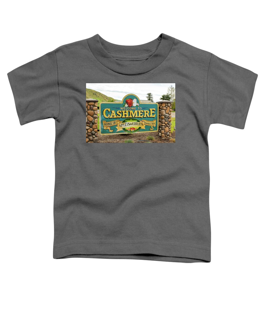 Aplets And Cotlets Toddler T-Shirt featuring the photograph Aplets and Cotlets by Tom Cochran