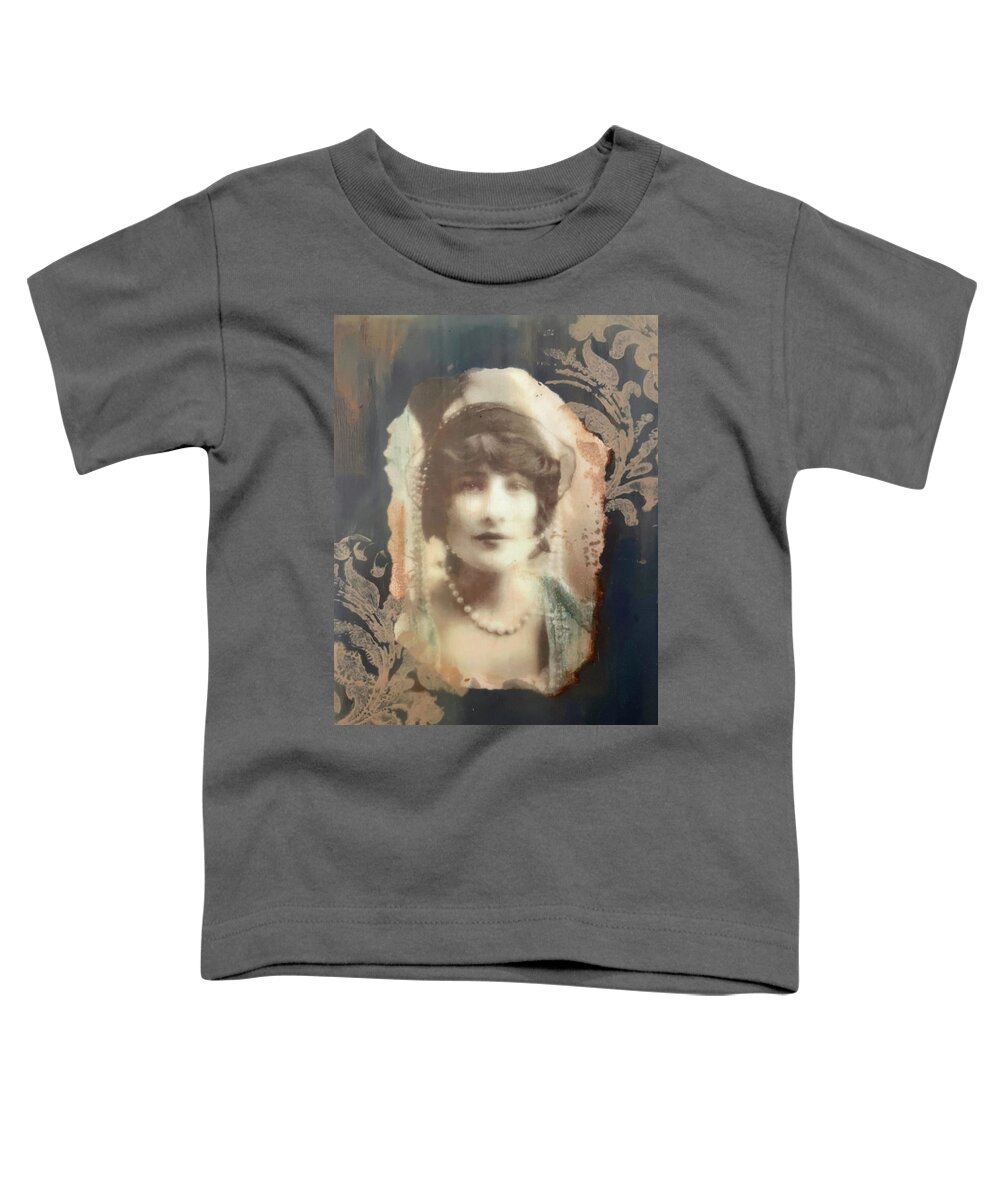 Art Deco Toddler T-Shirt featuring the painting Art Deco-1 by Diane Fujimoto