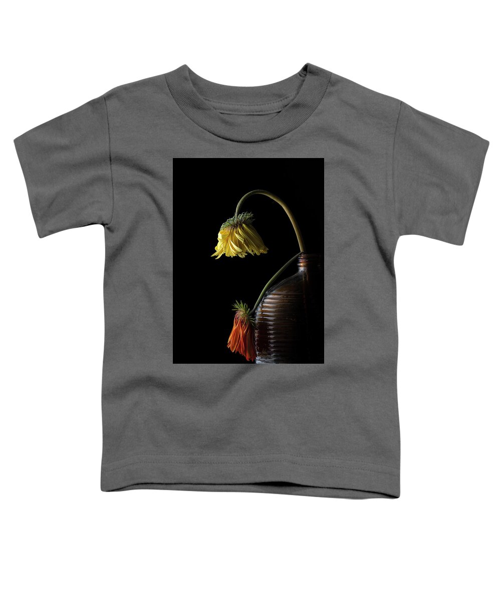 Still Life Toddler T-Shirt featuring the photograph At The End of Time and New Beginning Still Life Art Photo by Lily Malor