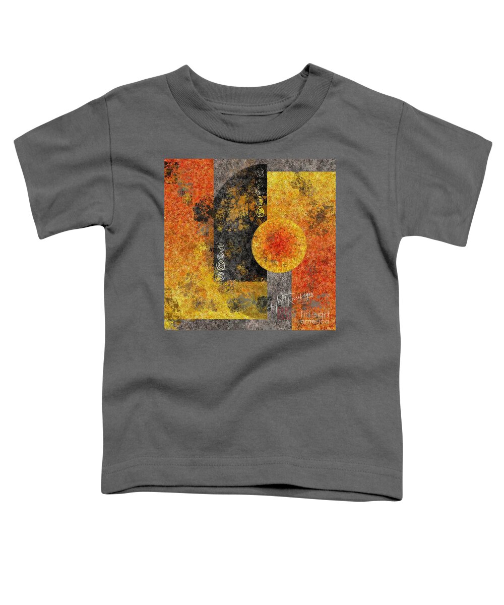 Abstract Toddler T-Shirt featuring the painting At The Zenith Of Its Power by Horst Rosenberger
