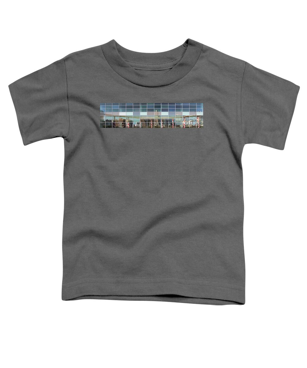 Austin Toddler T-Shirt featuring the photograph Austin Reflection by Patrick Nowotny