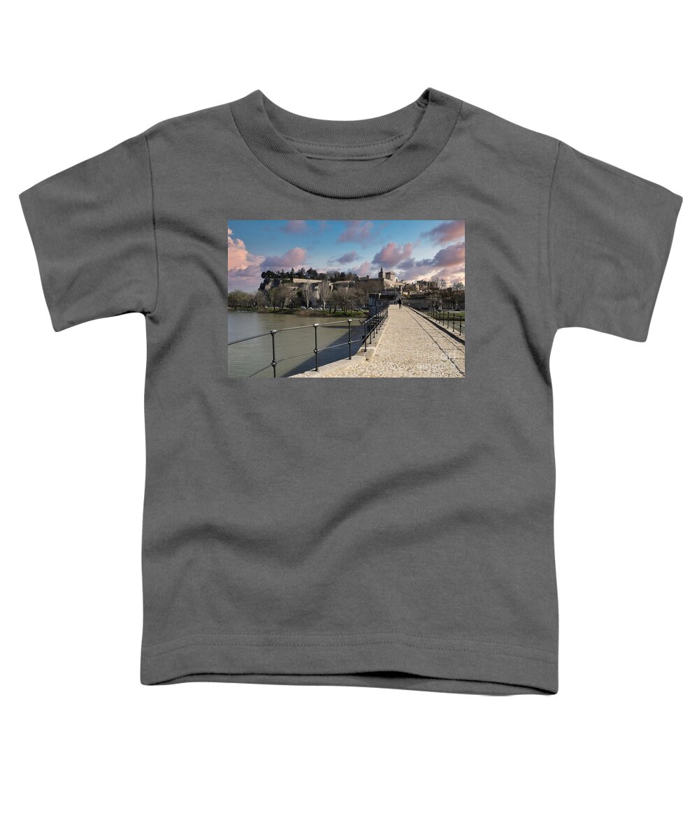 France Toddler T-Shirt featuring the photograph Avignon France Photo 161 by Lucie Dumas