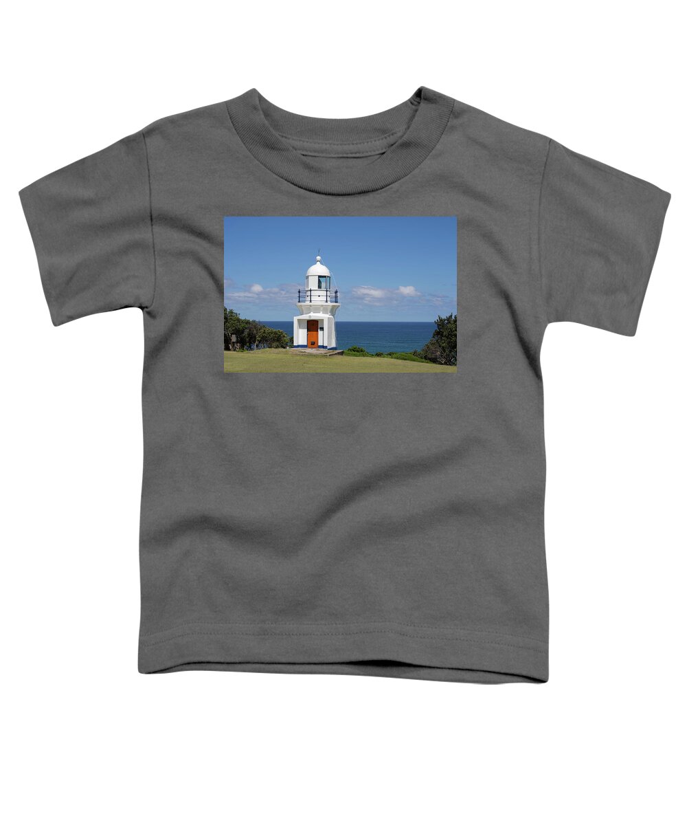 Nsw Toddler T-Shirt featuring the photograph Ballina Head Lighthouse by Michael Pole