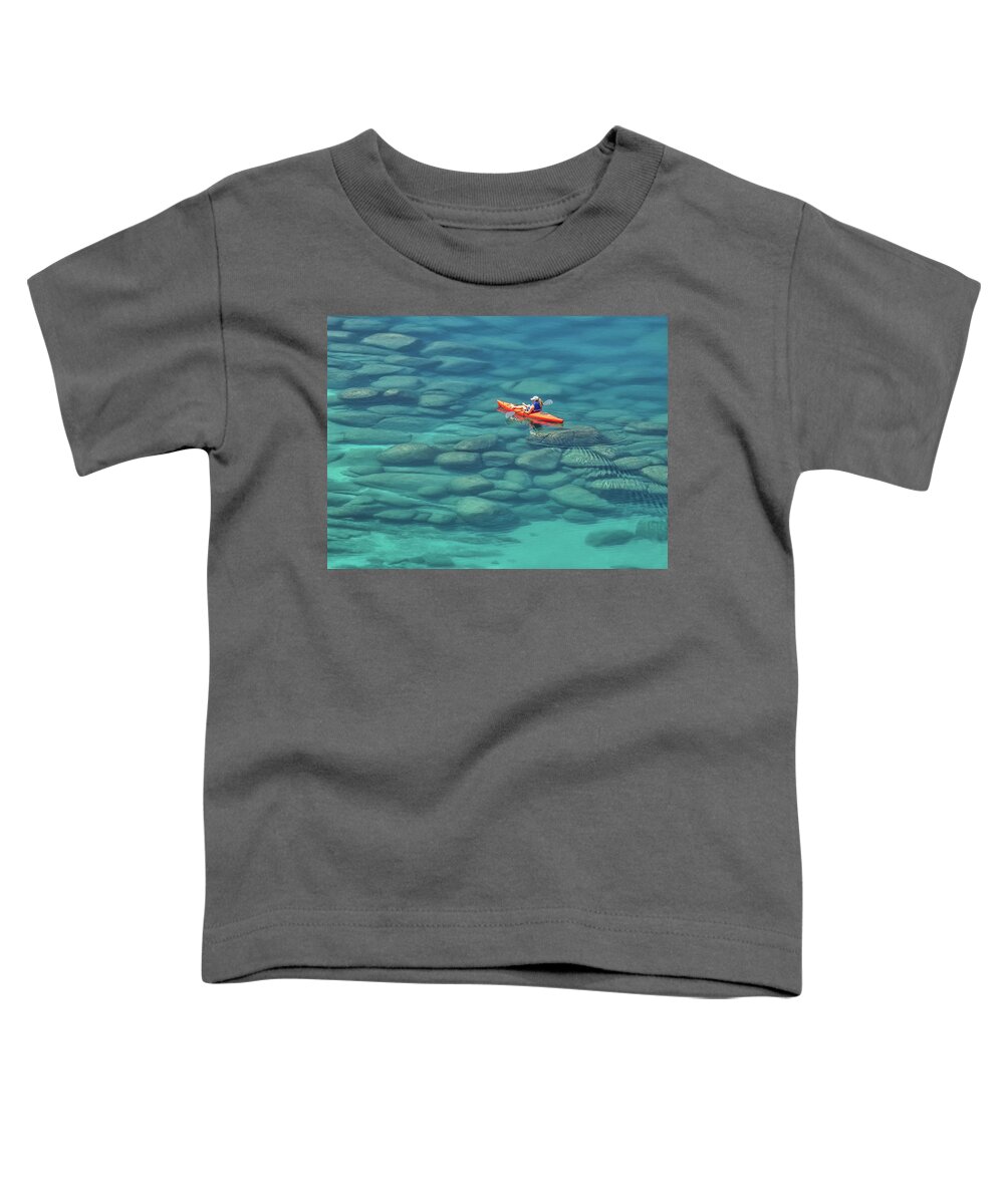 Lake Toddler T-Shirt featuring the photograph Ballooning by Martin Gollery