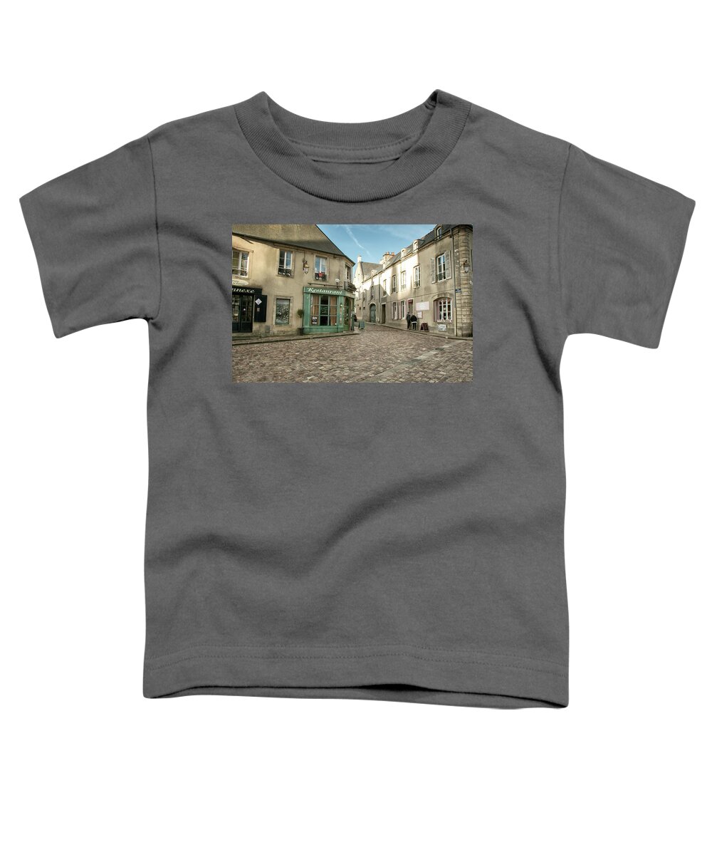 Bayeux Toddler T-Shirt featuring the photograph Bayeux, France 1 by Lisa Chorny