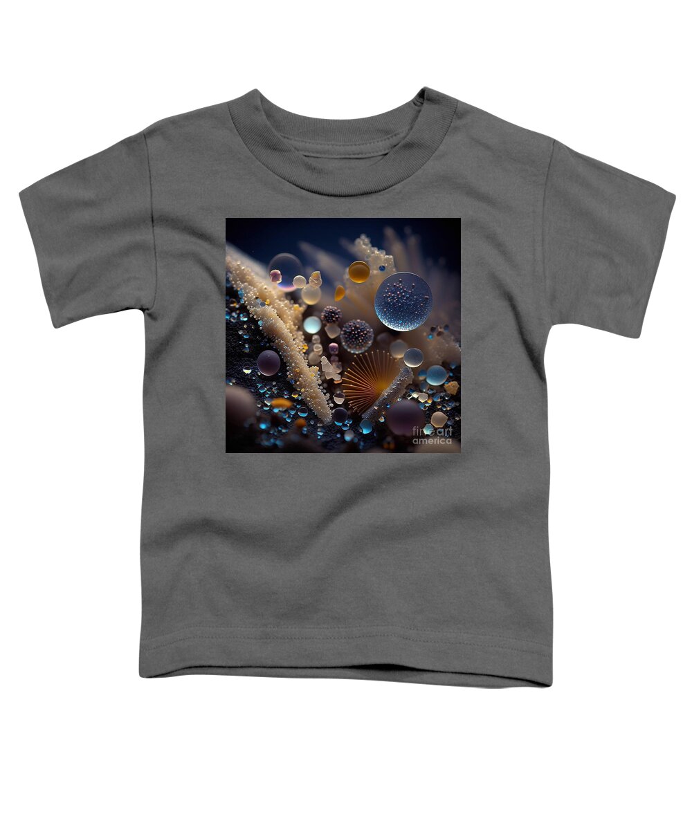 Beach Toddler T-Shirt featuring the digital art Beaches III by Jay Schankman