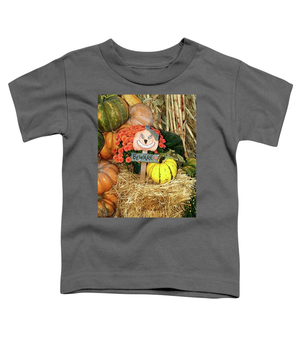 Fine Art Toddler T-Shirt featuring the photograph Beware by Robert Harris