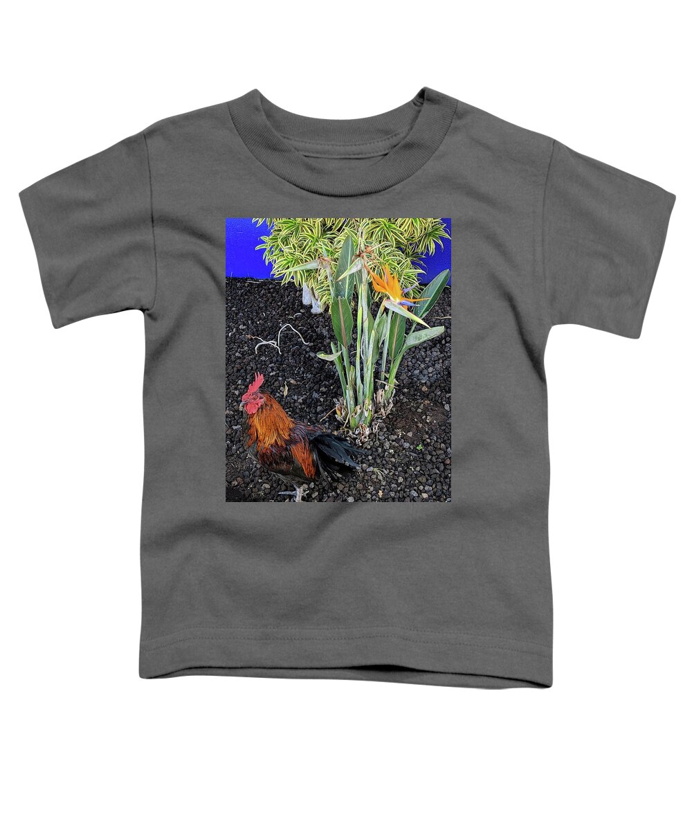 Bird Of Paradise Toddler T-Shirt featuring the photograph Bird of Paradise by Steed Edwards