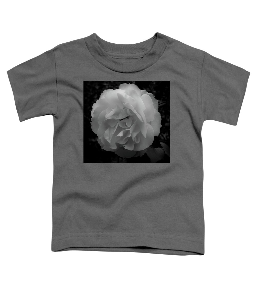 Flower Toddler T-Shirt featuring the photograph Black and White by Anamar Pictures