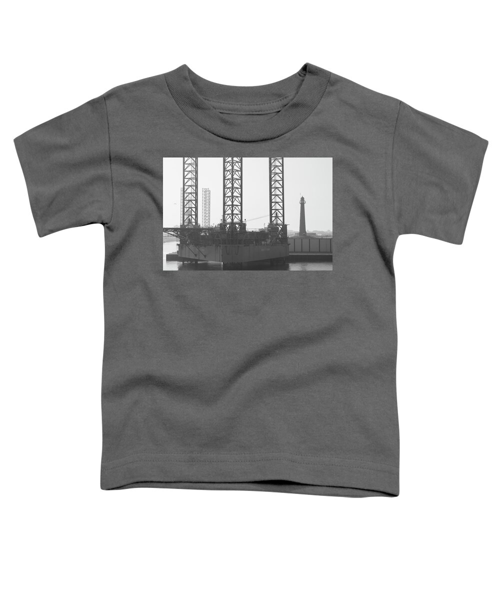 Black And White Toddler T-Shirt featuring the photograph Black and white Industry by MPhotographer