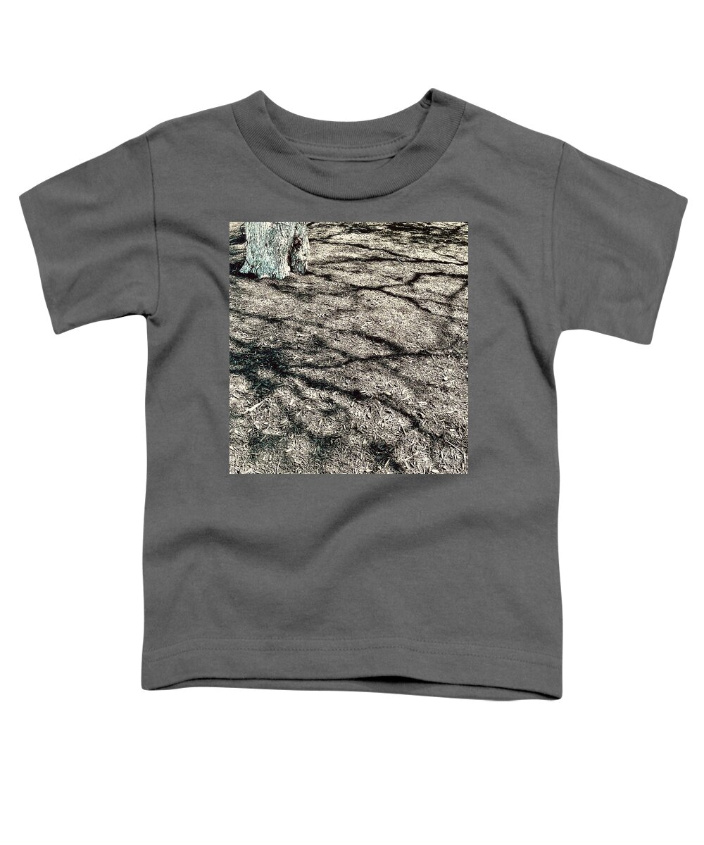 Tree Toddler T-Shirt featuring the photograph Black Shadows by Janette Boyd