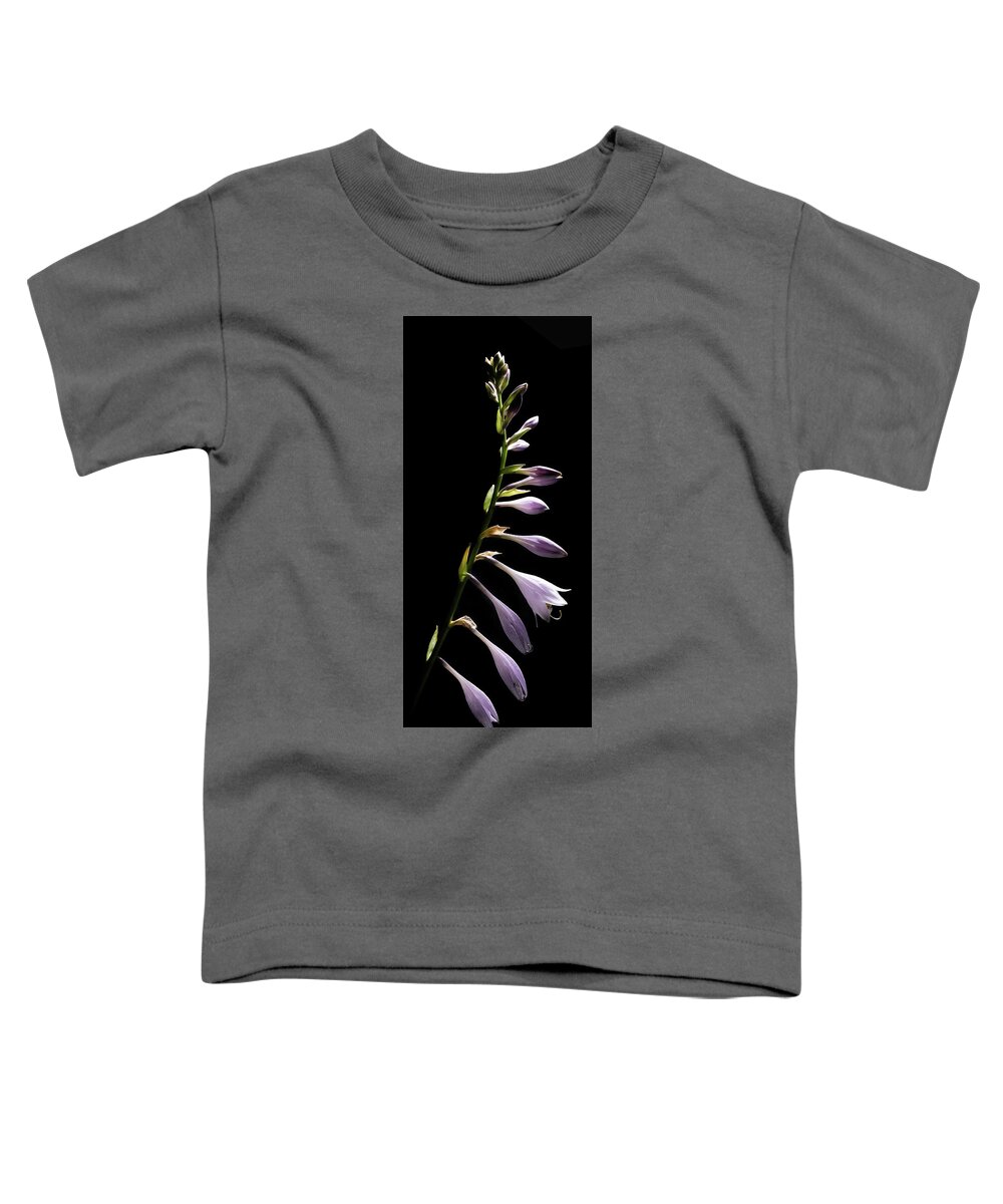 Blue Plantain Lily Toddler T-Shirt featuring the photograph Blue Plantain Lily by Kevin Suttlehan