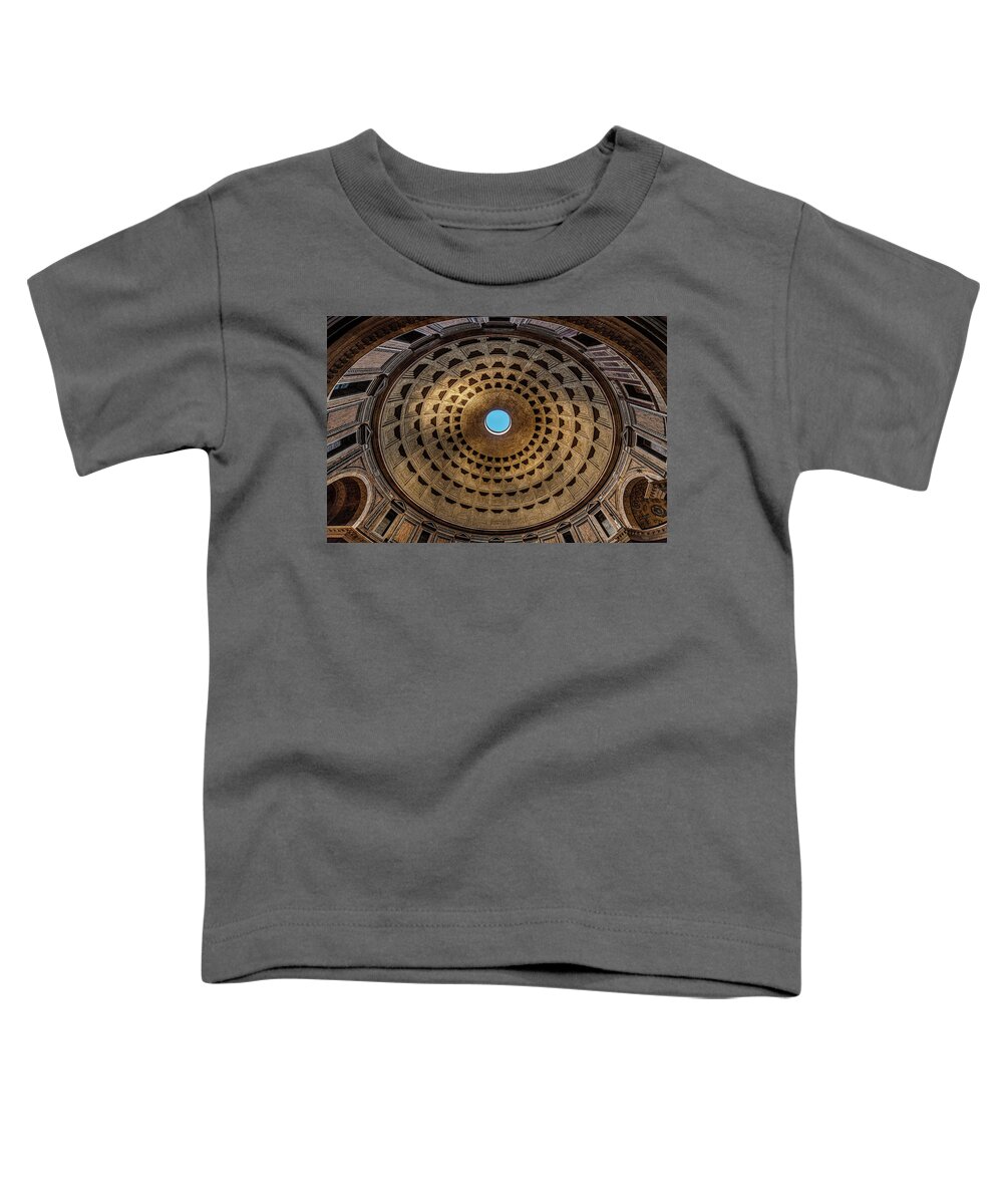 Pantheon Toddler T-Shirt featuring the photograph Blue Spot by David Downs