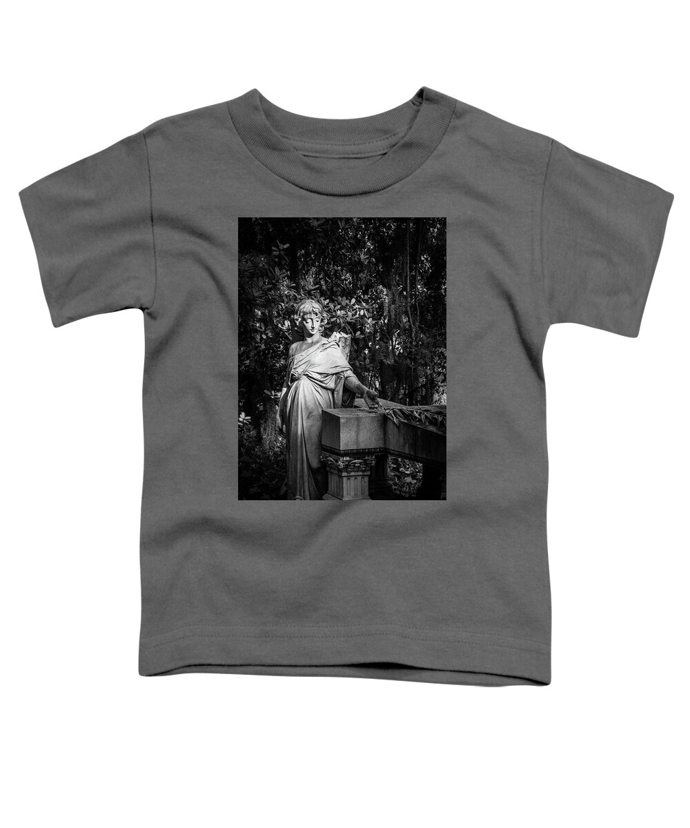 Angel Toddler T-Shirt featuring the photograph Bonaventure Angel by Mike Schaffner
